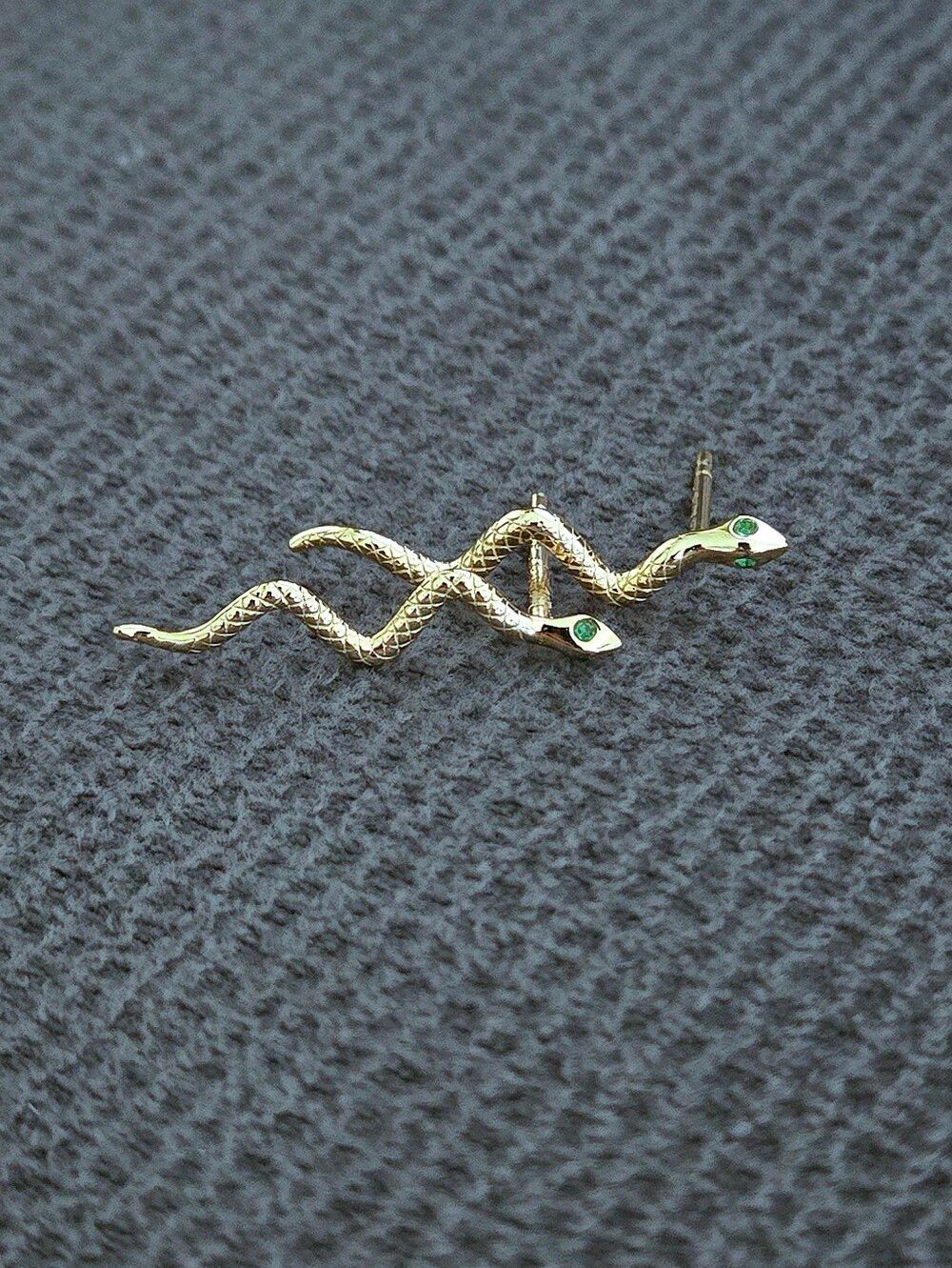 Rachel Zoe Dainty Gold💛 Serpent🐍Earrings